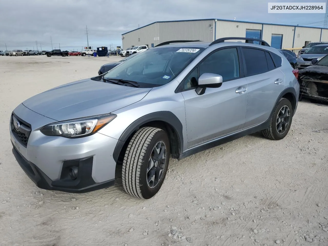 2018 Subaru Crosstrek Premium VIN: JF2GTADCXJH228964 Lot: 71275724