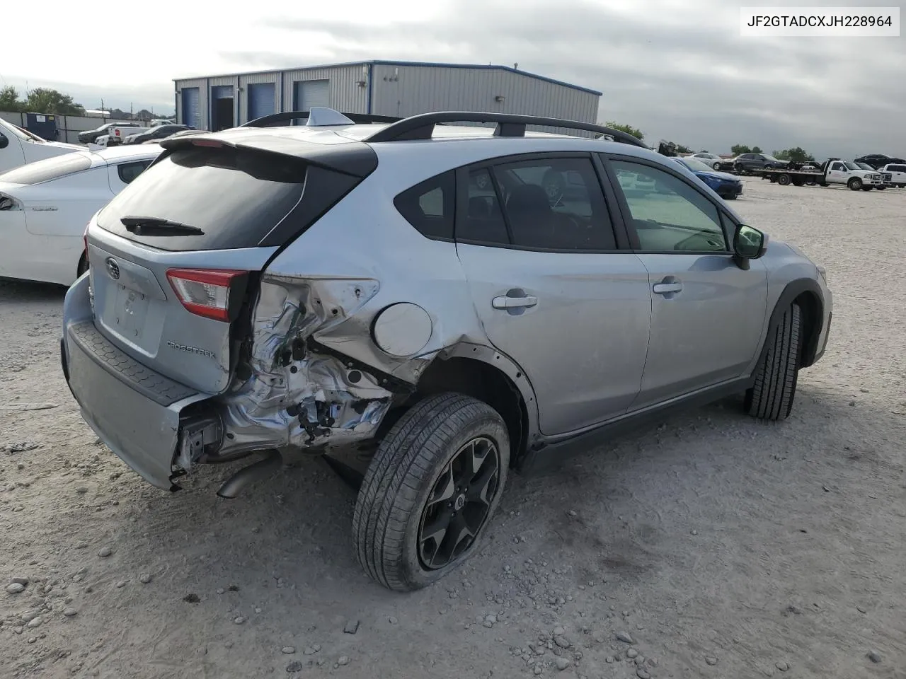 JF2GTADCXJH228964 2018 Subaru Crosstrek Premium