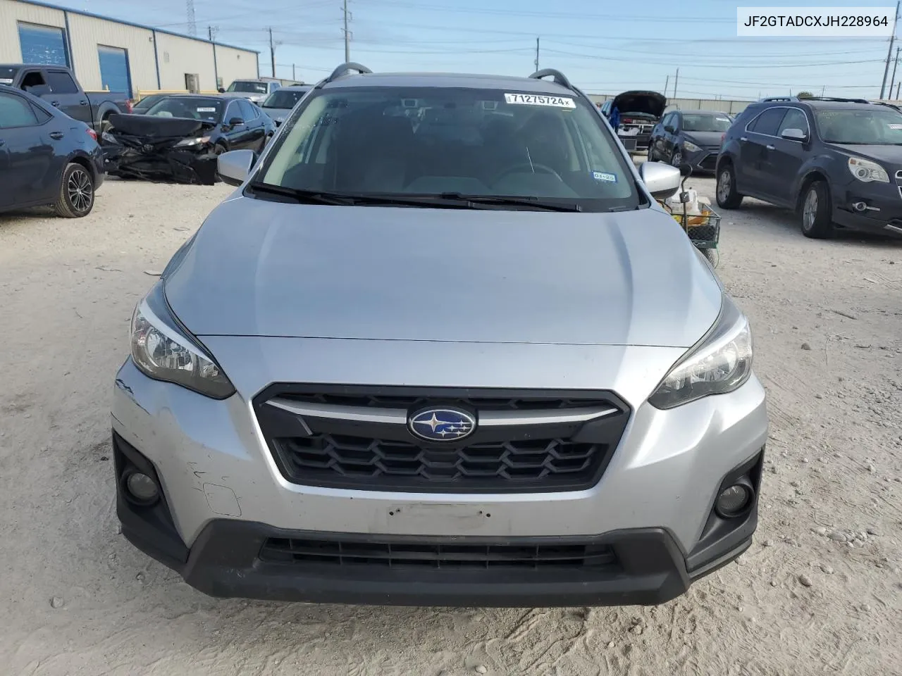 JF2GTADCXJH228964 2018 Subaru Crosstrek Premium