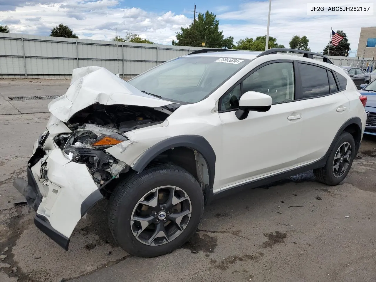 2018 Subaru Crosstrek Premium VIN: JF2GTABC5JH282157 Lot: 71865834