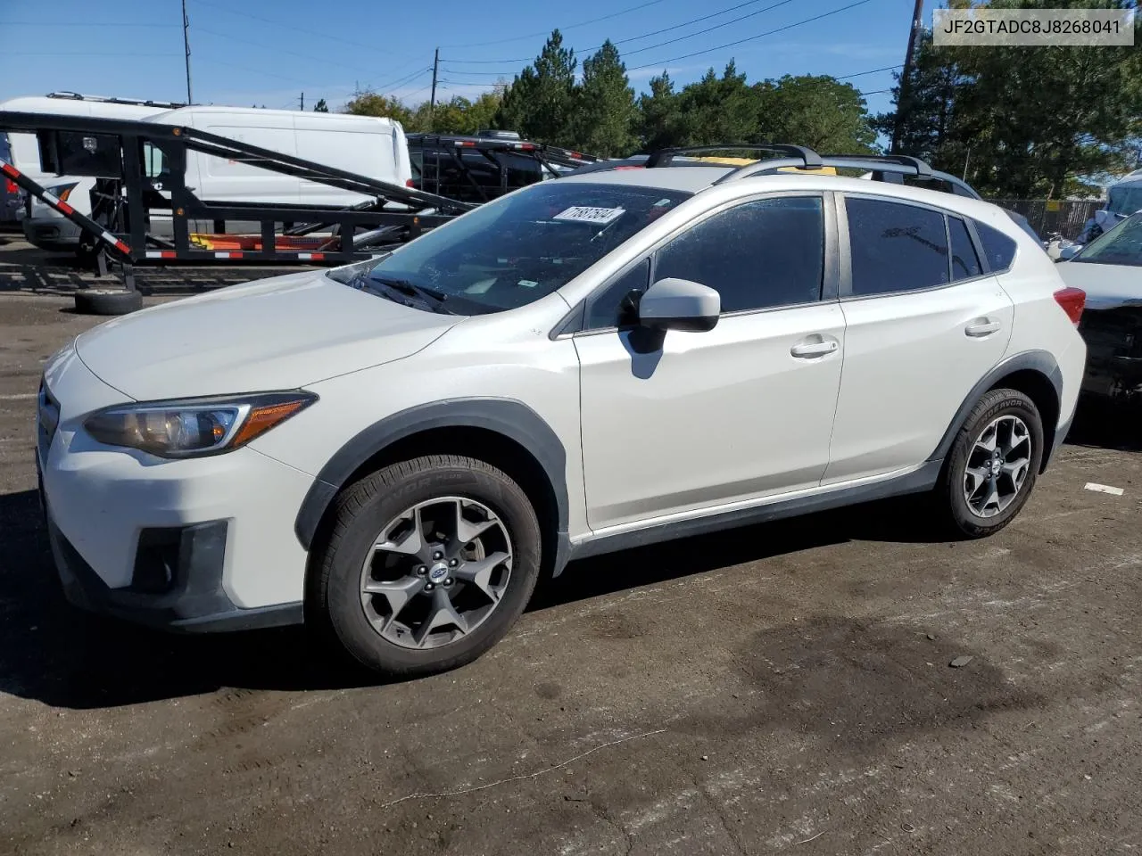 2018 Subaru Crosstrek Premium VIN: JF2GTADC8J8268041 Lot: 71887504