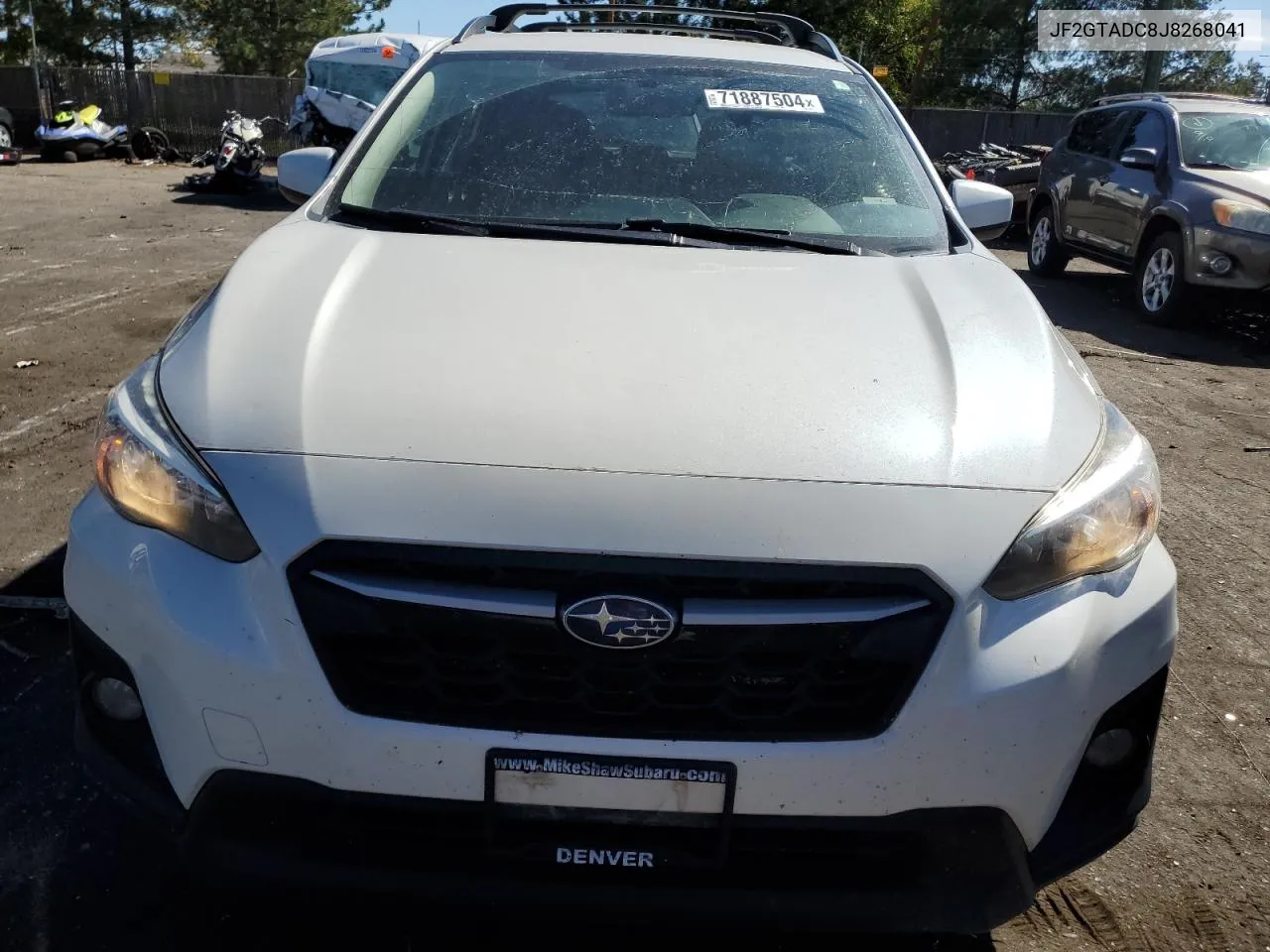 2018 Subaru Crosstrek Premium VIN: JF2GTADC8J8268041 Lot: 71887504