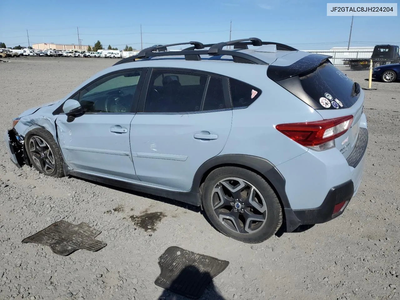 2018 Subaru Crosstrek Limited VIN: JF2GTALC8JH224204 Lot: 72043364