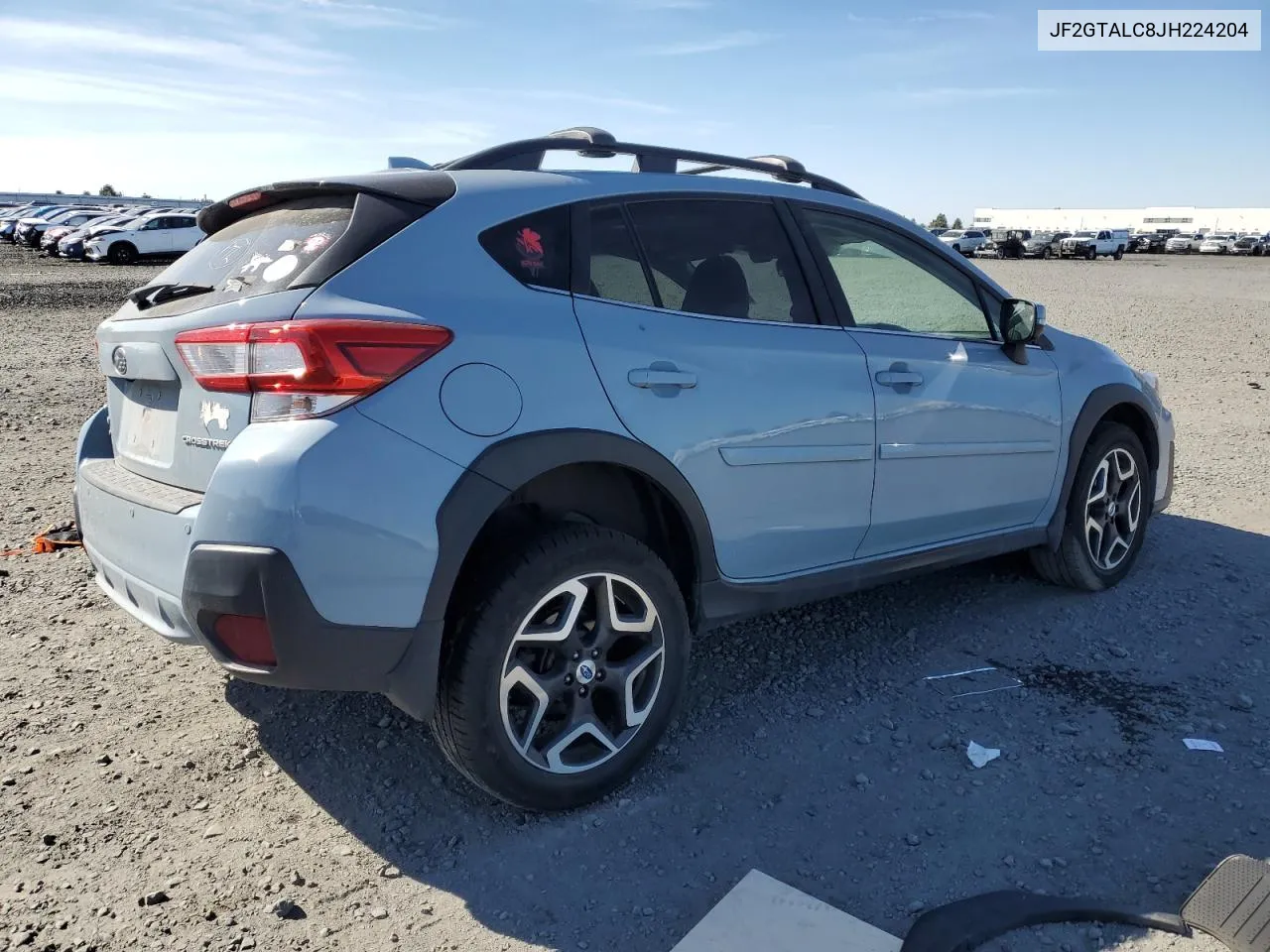 2018 Subaru Crosstrek Limited VIN: JF2GTALC8JH224204 Lot: 72043364