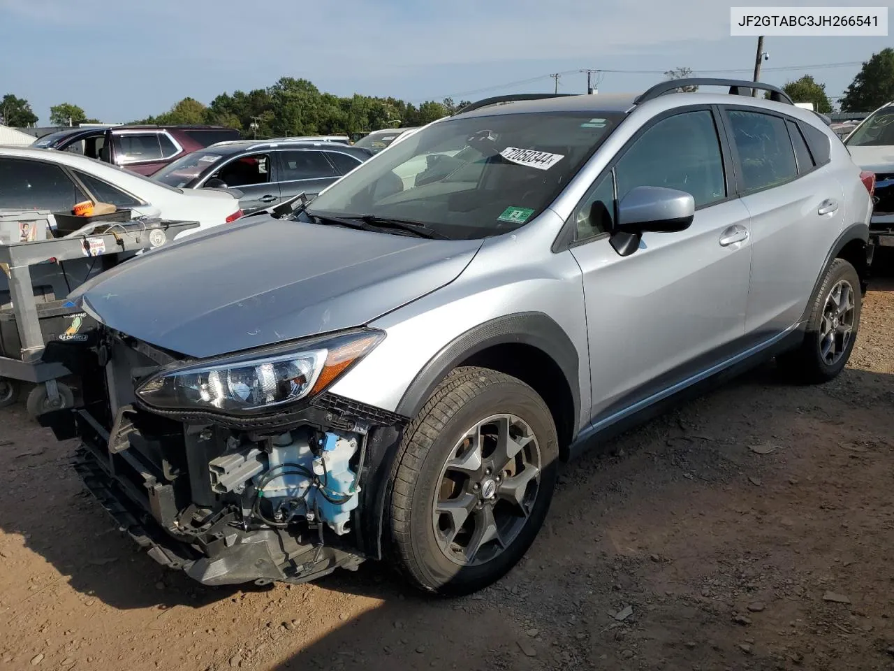 2018 Subaru Crosstrek Premium VIN: JF2GTABC3JH266541 Lot: 72050344