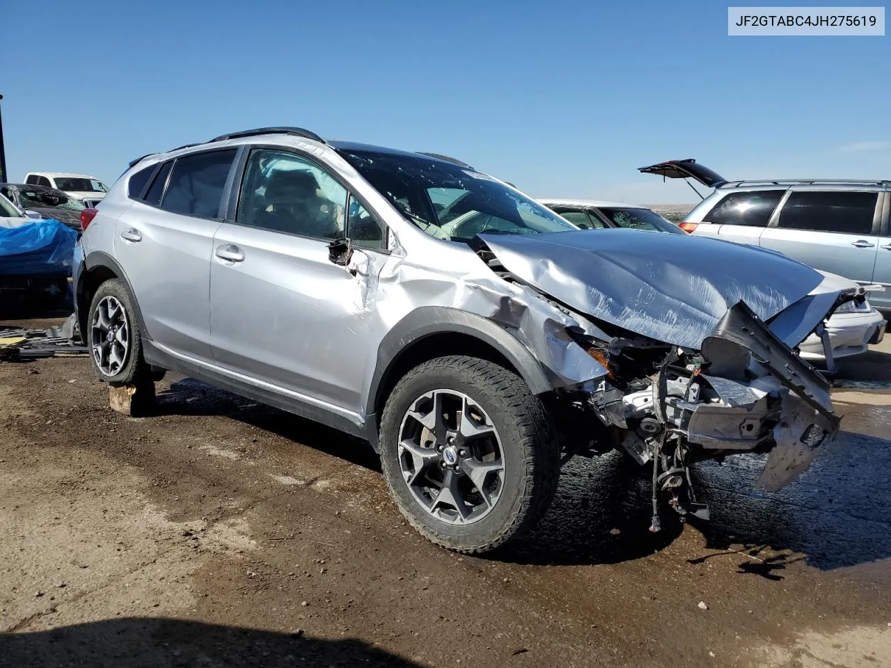 2018 Subaru Crosstrek Premium VIN: JF2GTABC4JH275619 Lot: 72070154