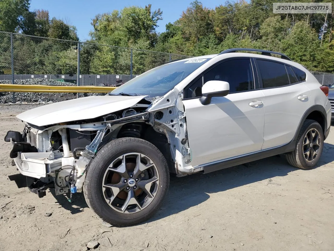 2018 Subaru Crosstrek Premium VIN: JF2GTABC7JH297775 Lot: 72326324