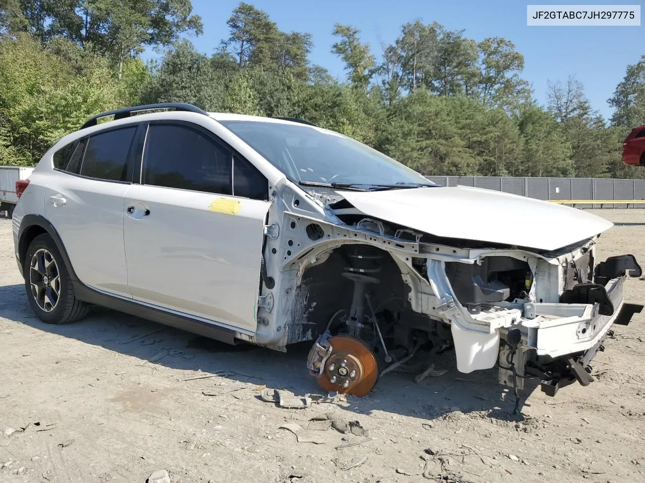 2018 Subaru Crosstrek Premium VIN: JF2GTABC7JH297775 Lot: 72326324