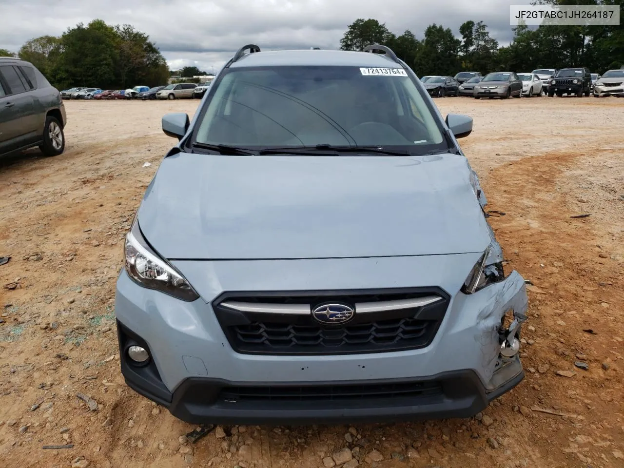 2018 Subaru Crosstrek Premium VIN: JF2GTABC1JH264187 Lot: 72413764