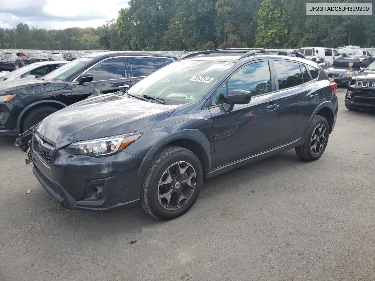 2018 Subaru Crosstrek Premium VIN: JF2GTADC6JH329290 Lot: 72572144