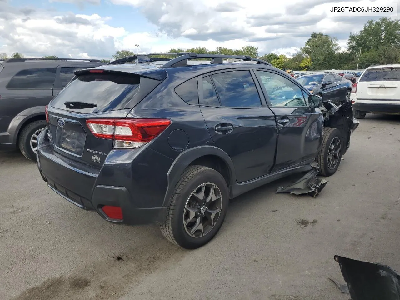 2018 Subaru Crosstrek Premium VIN: JF2GTADC6JH329290 Lot: 72572144