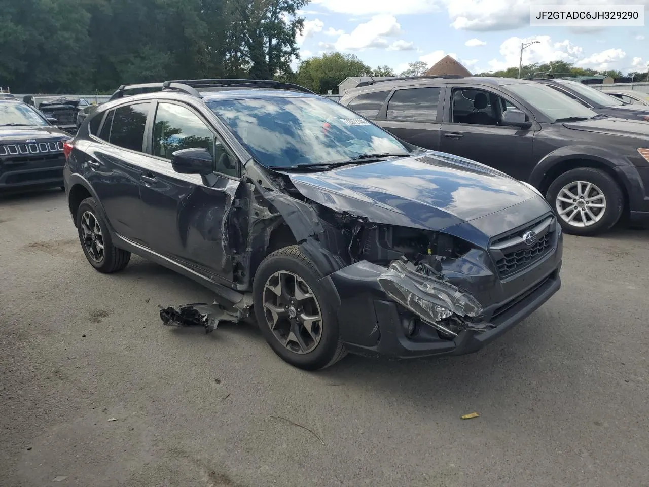 2018 Subaru Crosstrek Premium VIN: JF2GTADC6JH329290 Lot: 72572144