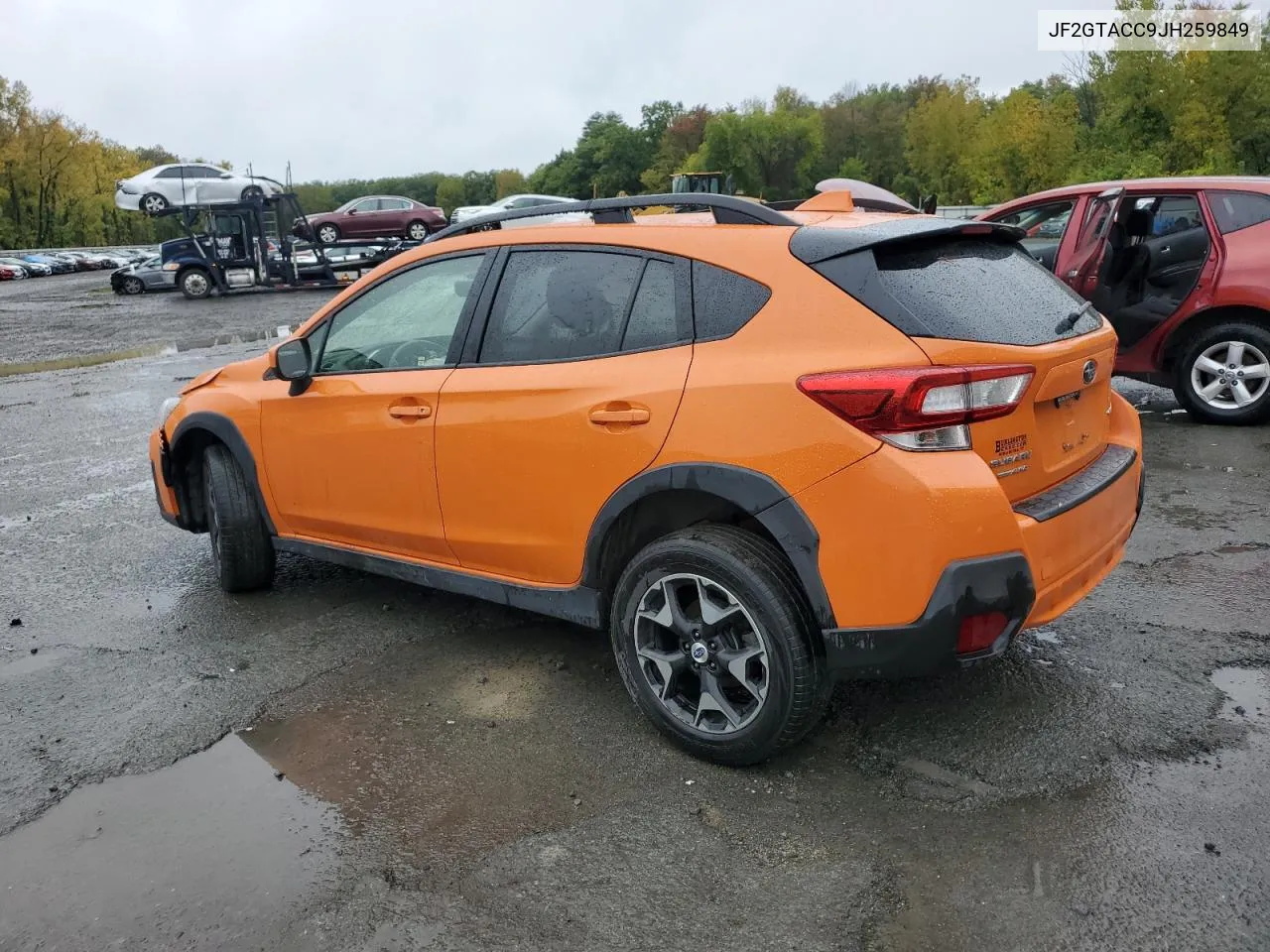 2018 Subaru Crosstrek Premium VIN: JF2GTACC9JH259849 Lot: 72620214