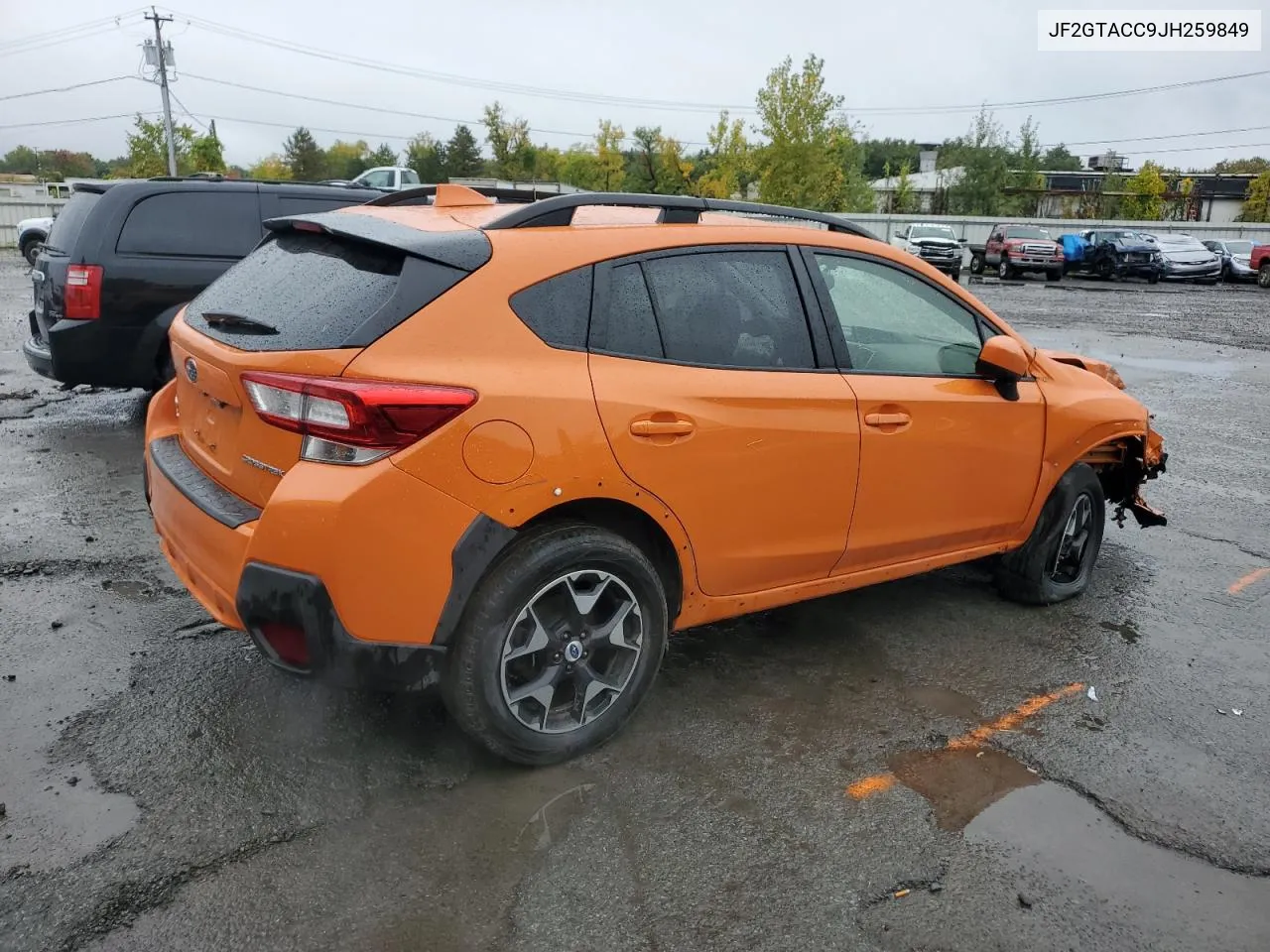 2018 Subaru Crosstrek Premium VIN: JF2GTACC9JH259849 Lot: 72620214