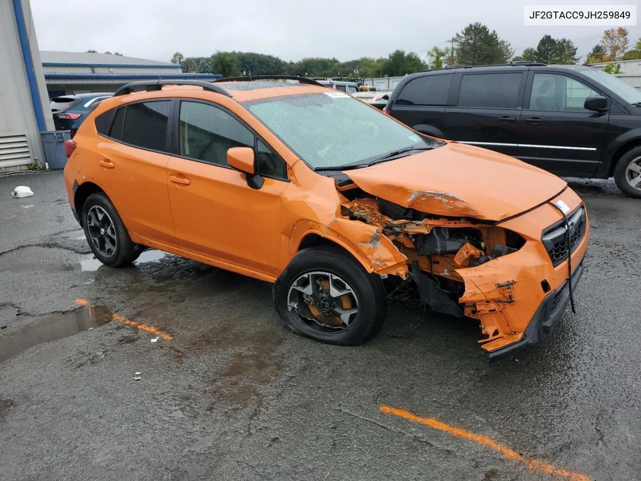 2018 Subaru Crosstrek Premium VIN: JF2GTACC9JH259849 Lot: 72620214