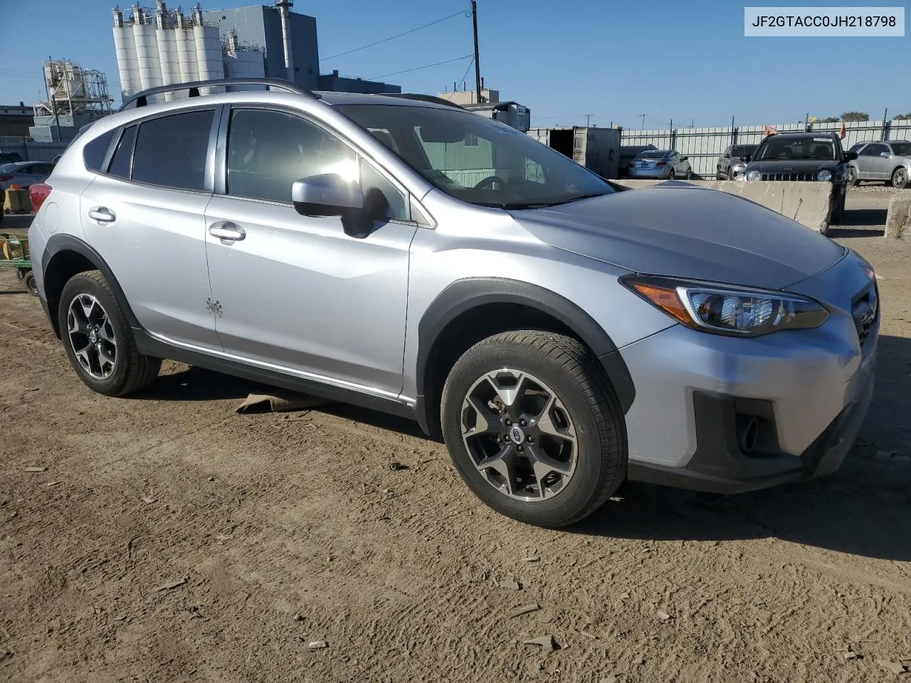 2018 Subaru Crosstrek Premium VIN: JF2GTACC0JH218798 Lot: 72681544