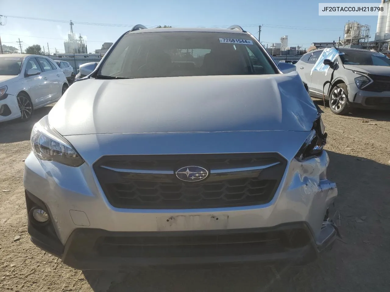 2018 Subaru Crosstrek Premium VIN: JF2GTACC0JH218798 Lot: 72681544