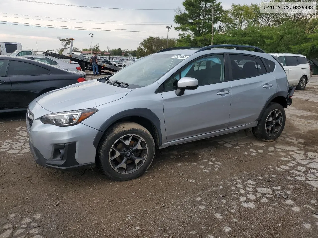 2018 Subaru Crosstrek Premium VIN: JF2GTADC2JH329433 Lot: 72931654