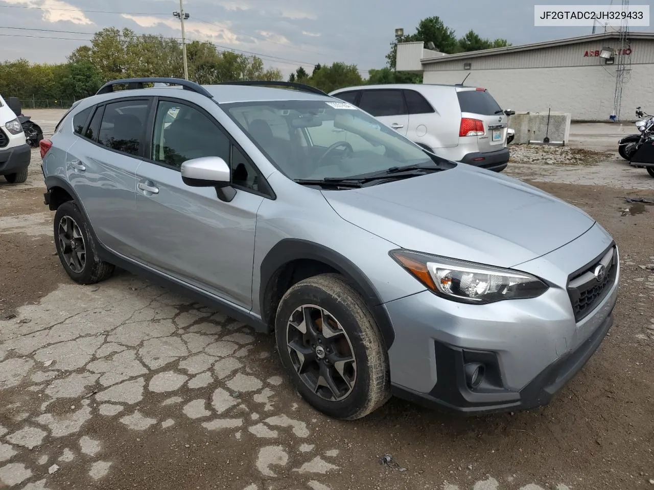 2018 Subaru Crosstrek Premium VIN: JF2GTADC2JH329433 Lot: 72931654