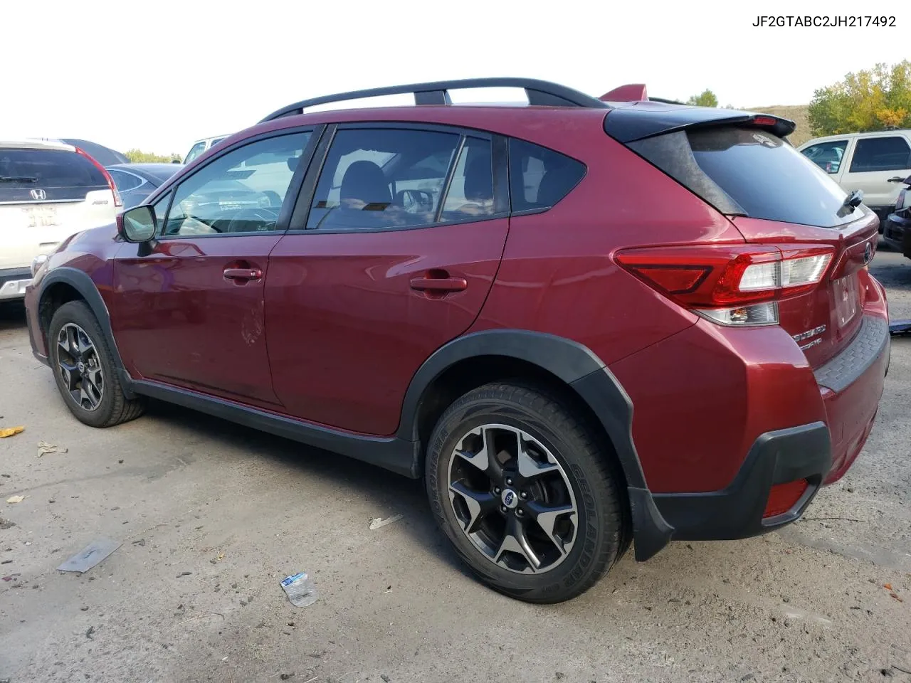 2018 Subaru Crosstrek Premium VIN: JF2GTABC2JH217492 Lot: 72941664