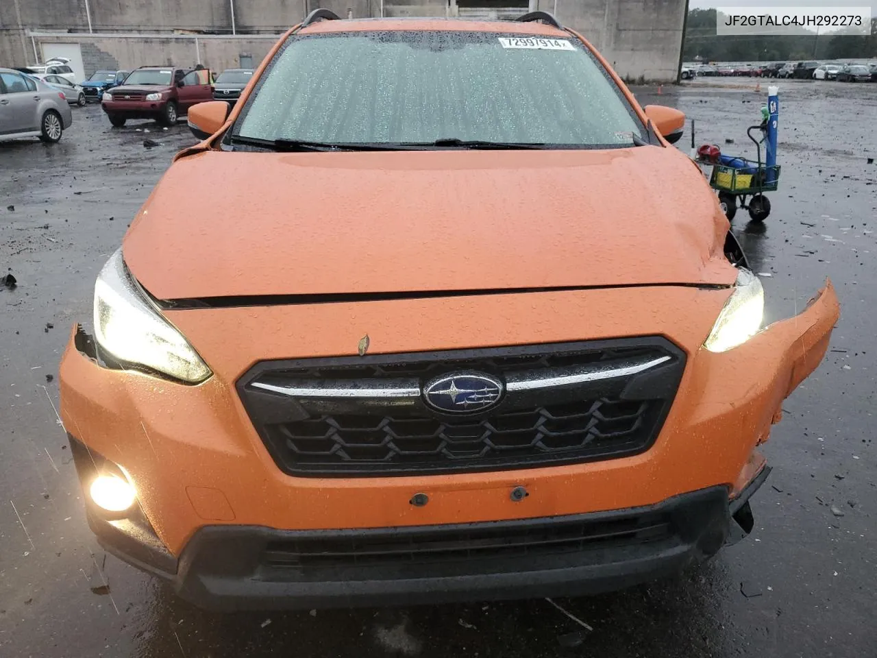 2018 Subaru Crosstrek Limited VIN: JF2GTALC4JH292273 Lot: 72997914