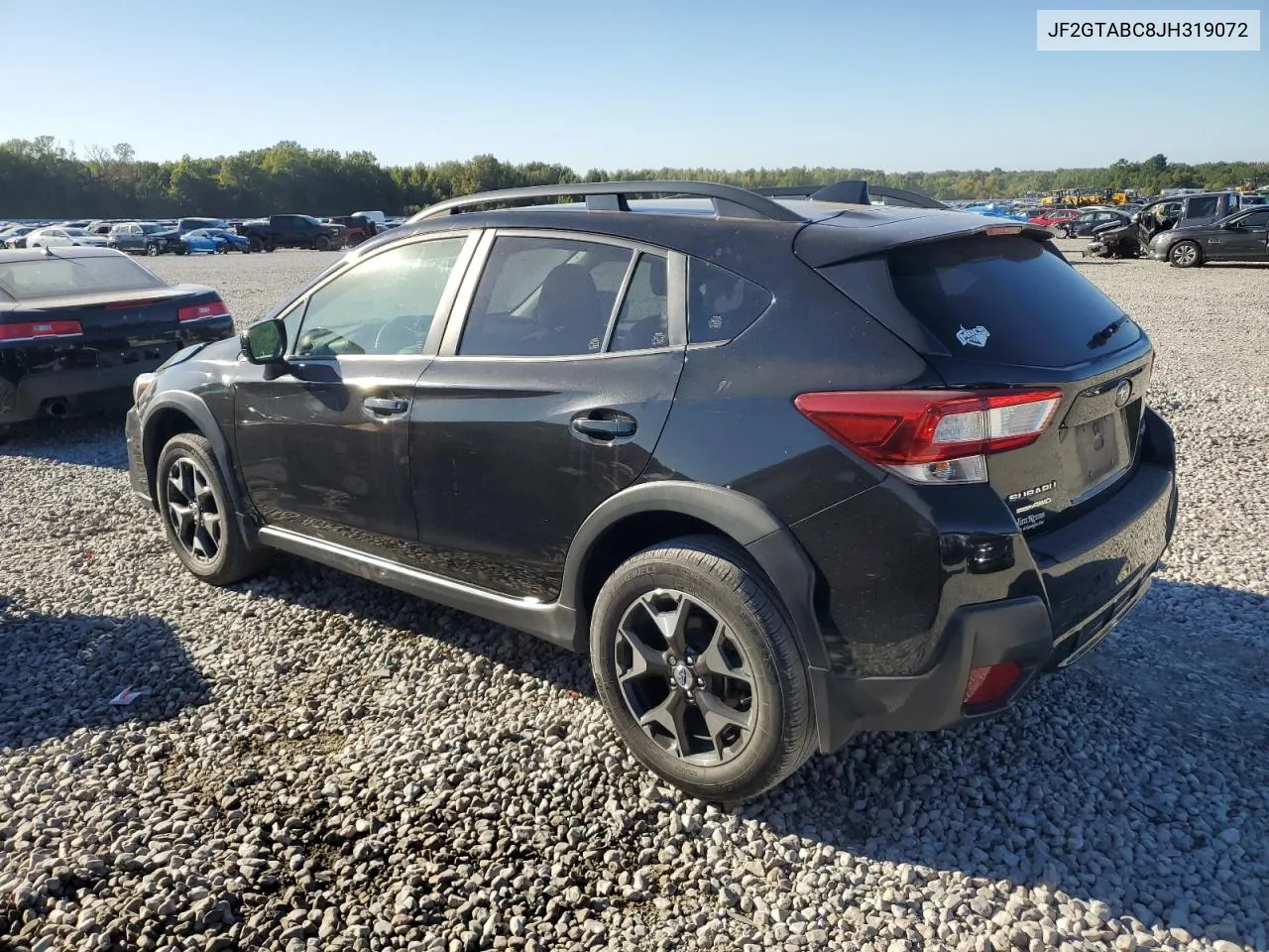 2018 Subaru Crosstrek Premium VIN: JF2GTABC8JH319072 Lot: 74043774