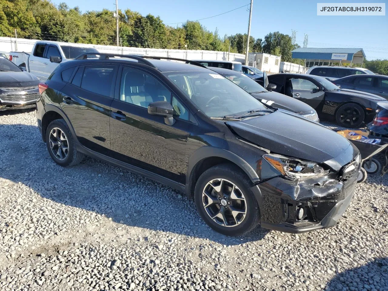 2018 Subaru Crosstrek Premium VIN: JF2GTABC8JH319072 Lot: 74043774