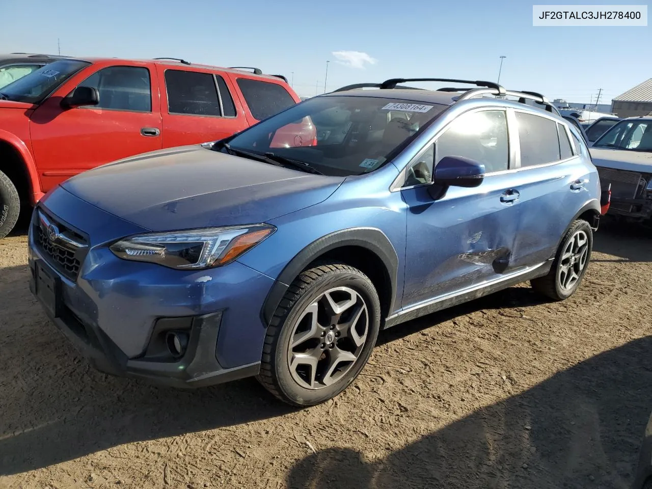 2018 Subaru Crosstrek Limited VIN: JF2GTALC3JH278400 Lot: 74308164