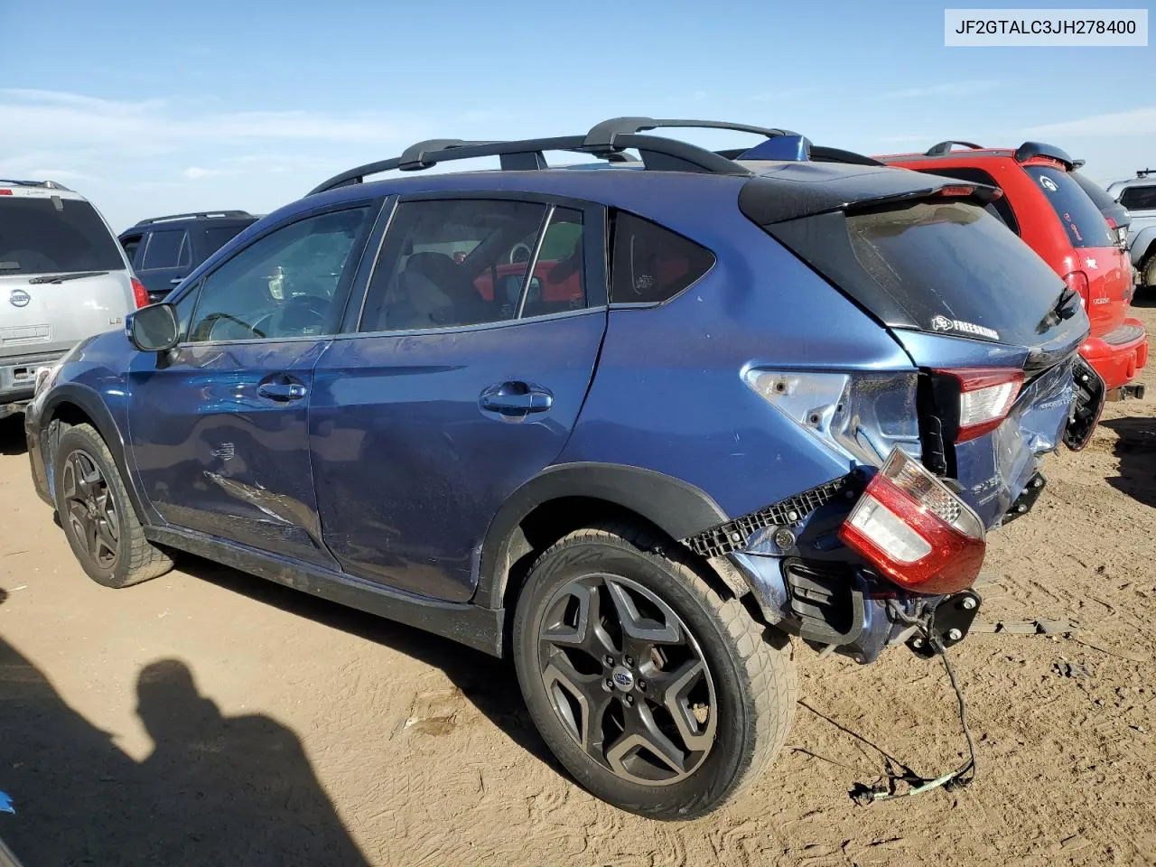 2018 Subaru Crosstrek Limited VIN: JF2GTALC3JH278400 Lot: 74308164