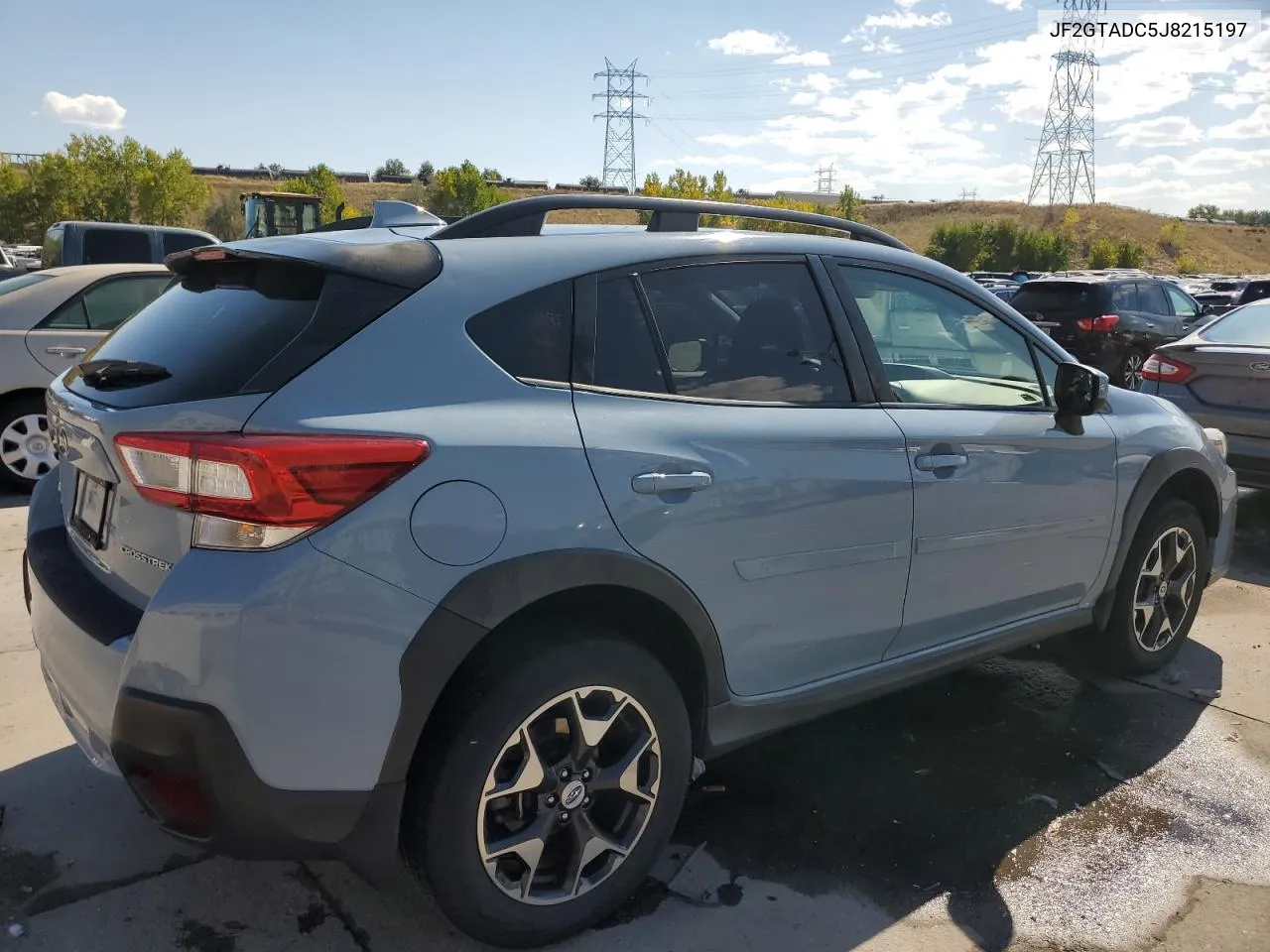 2018 Subaru Crosstrek Premium VIN: JF2GTADC5J8215197 Lot: 74315254