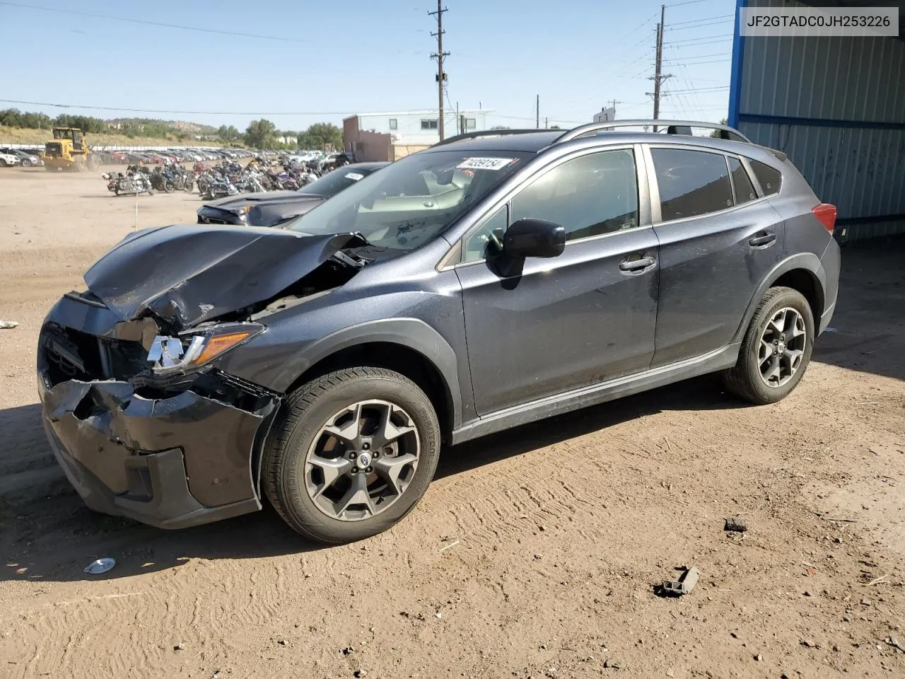 2018 Subaru Crosstrek Premium VIN: JF2GTADC0JH253226 Lot: 74359154