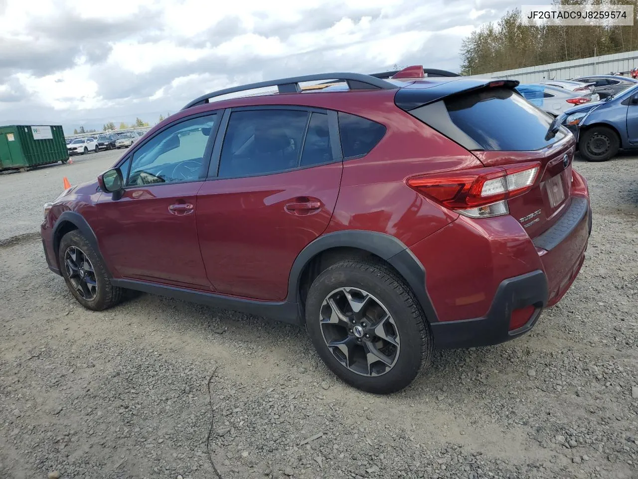 2018 Subaru Crosstrek Premium VIN: JF2GTADC9J8259574 Lot: 74372564