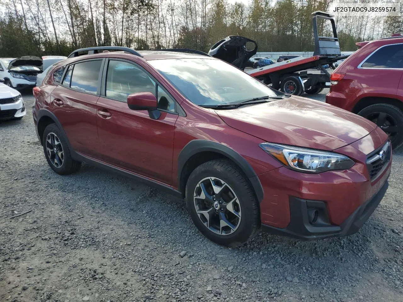 2018 Subaru Crosstrek Premium VIN: JF2GTADC9J8259574 Lot: 74372564