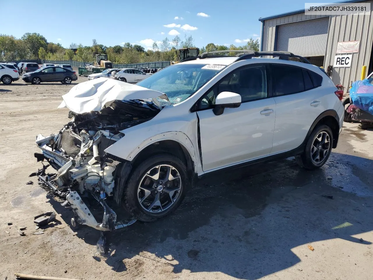 2018 Subaru Crosstrek Premium VIN: JF2GTADC7JH339181 Lot: 74495614