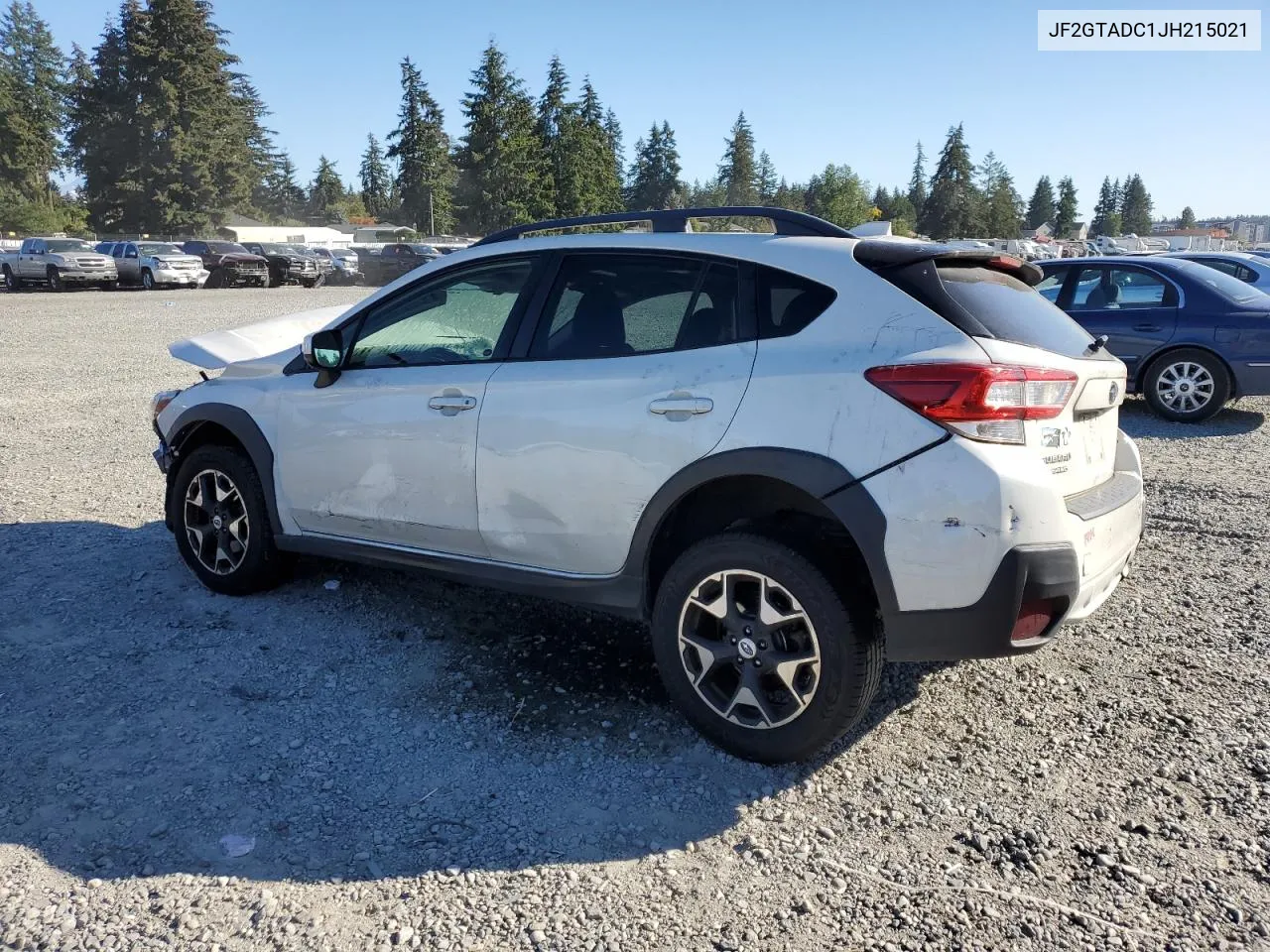 2018 Subaru Crosstrek Premium VIN: JF2GTADC1JH215021 Lot: 74564924