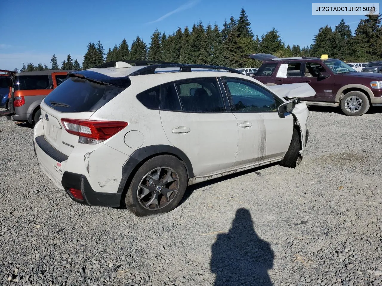 2018 Subaru Crosstrek Premium VIN: JF2GTADC1JH215021 Lot: 74564924