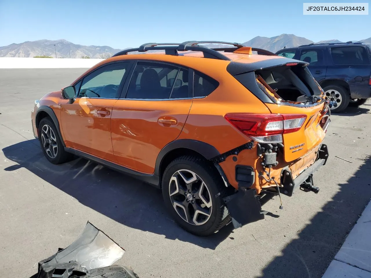 2018 Subaru Crosstrek Limited VIN: JF2GTALC6JH234424 Lot: 74591304