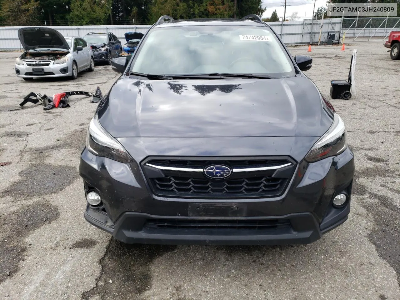 2018 Subaru Crosstrek Limited VIN: JF2GTAMC3JH240809 Lot: 74742084