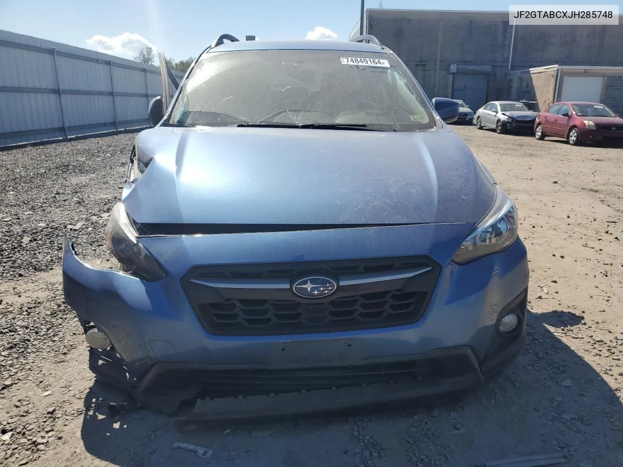 JF2GTABCXJH285748 2018 Subaru Crosstrek Premium