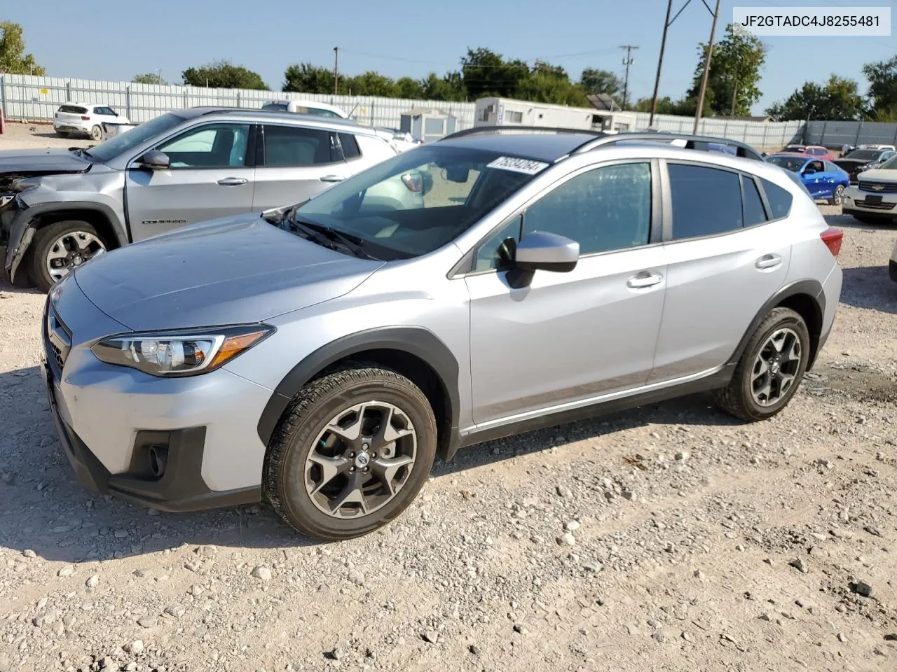 2018 Subaru Crosstrek Premium VIN: JF2GTADC4J8255481 Lot: 75234264