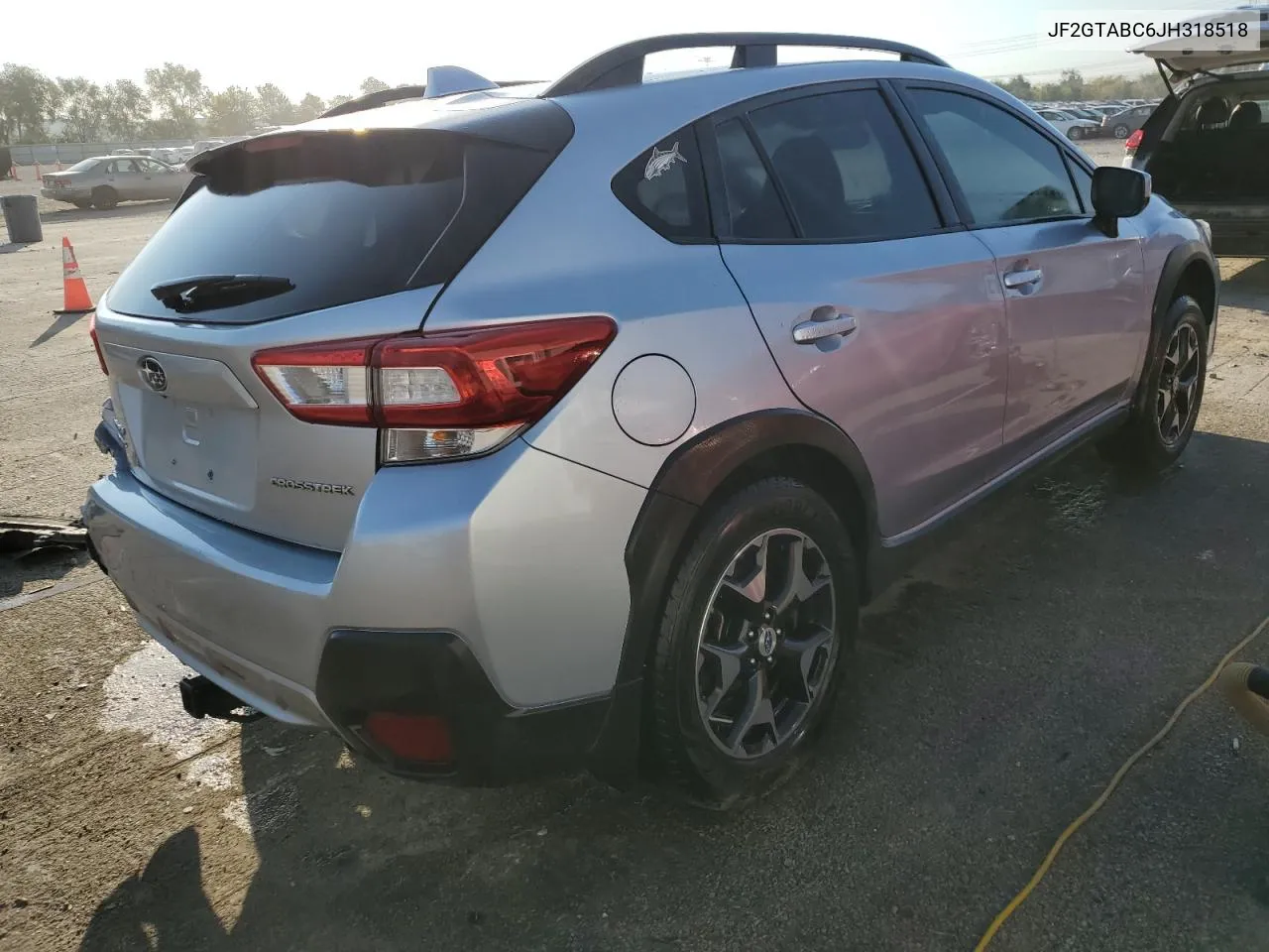 2018 Subaru Crosstrek Premium VIN: JF2GTABC6JH318518 Lot: 75765294