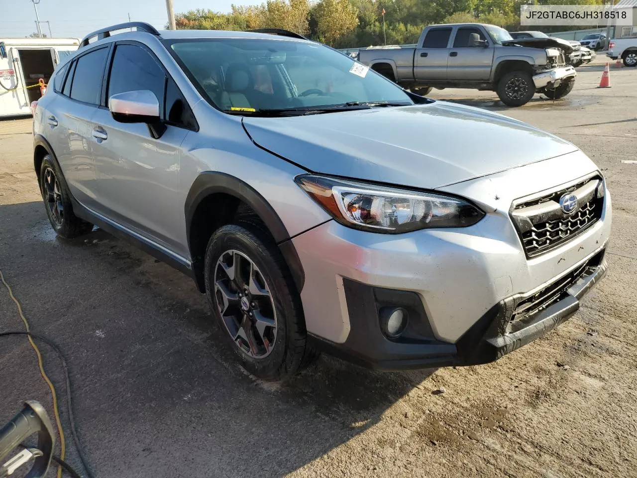 2018 Subaru Crosstrek Premium VIN: JF2GTABC6JH318518 Lot: 75765294