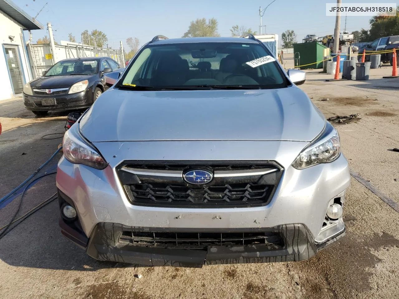 2018 Subaru Crosstrek Premium VIN: JF2GTABC6JH318518 Lot: 75765294