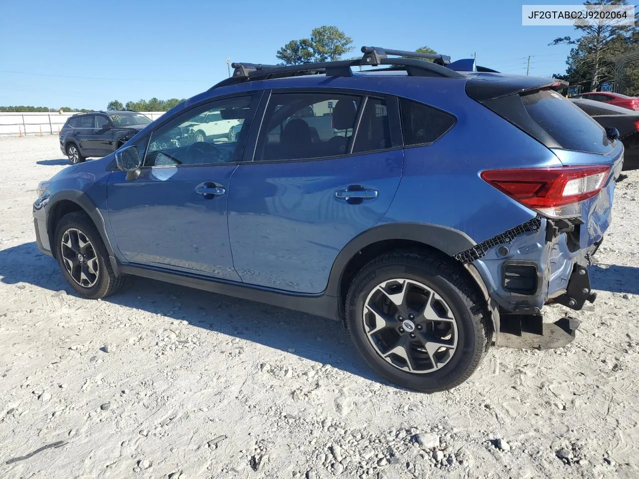 2018 Subaru Crosstrek Premium VIN: JF2GTABC2J9202064 Lot: 75897824