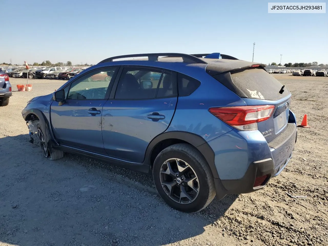 2018 Subaru Crosstrek Premium VIN: JF2GTACC5JH293481 Lot: 76379734