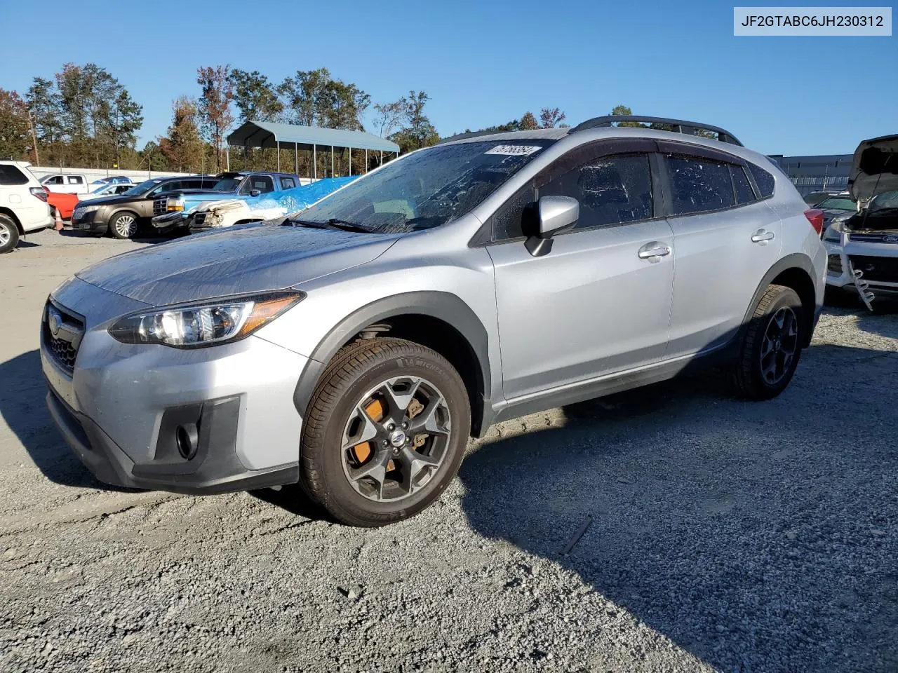 2018 Subaru Crosstrek Premium VIN: JF2GTABC6JH230312 Lot: 76756364