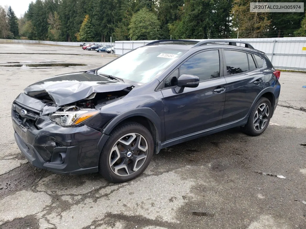 2018 Subaru Crosstrek Limited VIN: JF2GTALC2JH305974 Lot: 76785484