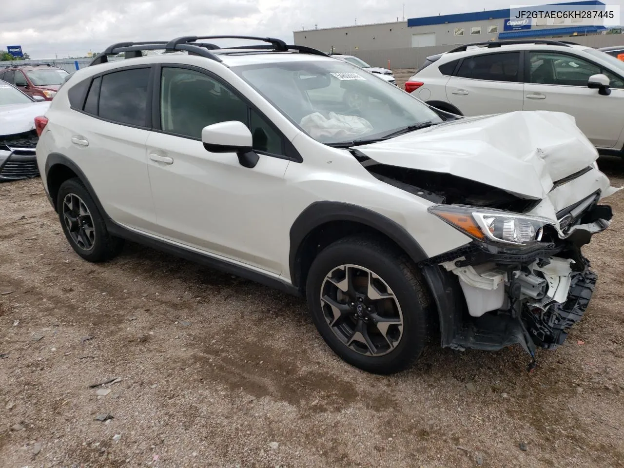 2019 Subaru Crosstrek Premium VIN: JF2GTAEC6KH287445 Lot: 54608844