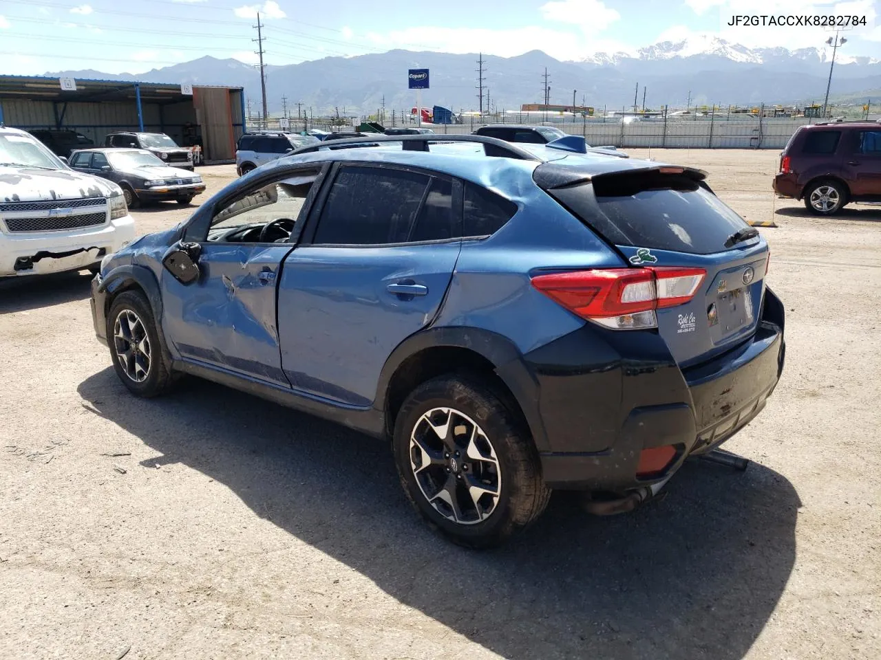 2019 Subaru Crosstrek Premium VIN: JF2GTACCXK8282784 Lot: 55173714