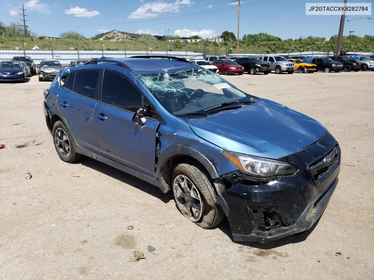 2019 Subaru Crosstrek Premium VIN: JF2GTACCXK8282784 Lot: 55173714